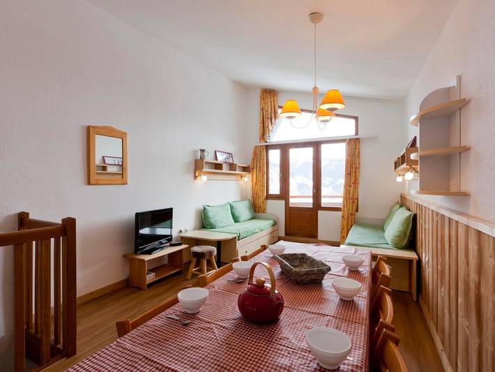 Gîte pour 9 personnes, avec Balcon dans La Tania