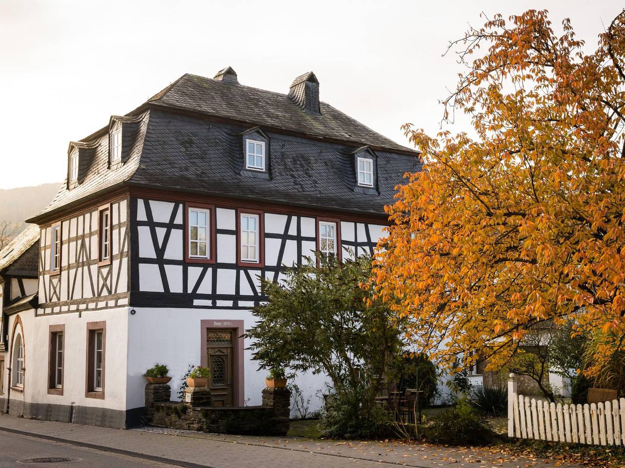 Appartement entier, In Traben mit Kleinem Garten in Traben-Trarbach, Région de Bernkastel-Kues