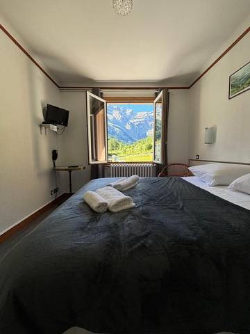 Hôtel pour 2 personnes, avec terrasse et vue à Gavarnie