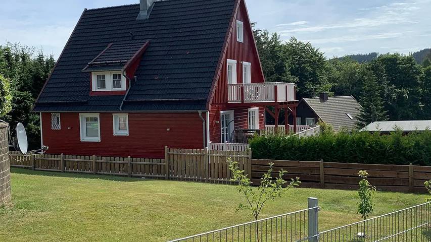 Ferienhaus für 10 Personen, mit Balkon und Terrasse sowie Garten und Sauna in Goslar - 2