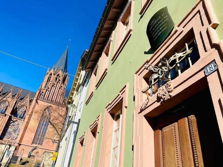 Ferienwohnung für 4 Personen, mit Ausblick, mit Haustier in Oppenheim