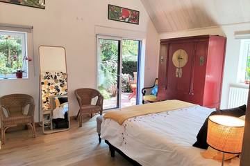 Chambre d’hôte pour 2 personnes, avec jardin et jacuzzi à Audouville-la-Hubert