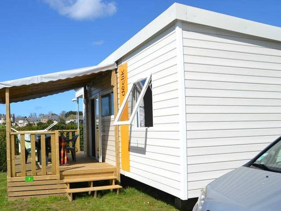 Camping Armor Loisirs - Mobilheim 4 personen - Gd Confort 30m² in Trébeurden, Rosa Granitküste