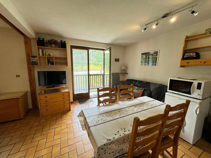 Studio pour 4 personnes, avec balcon