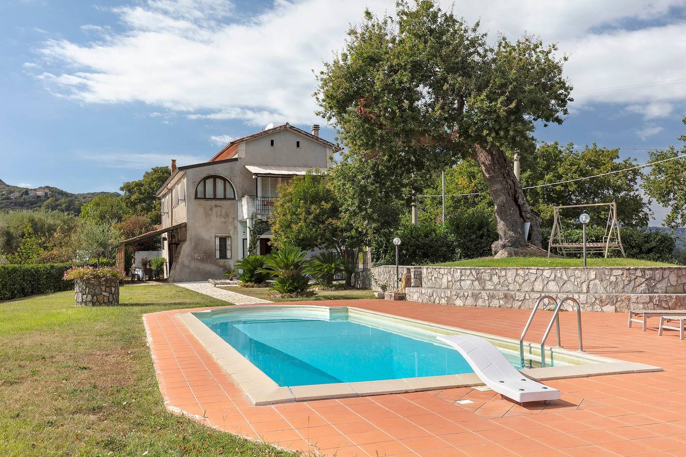 Villa "Casale del Belvedere" with sea view, private pool and Wi-Fi