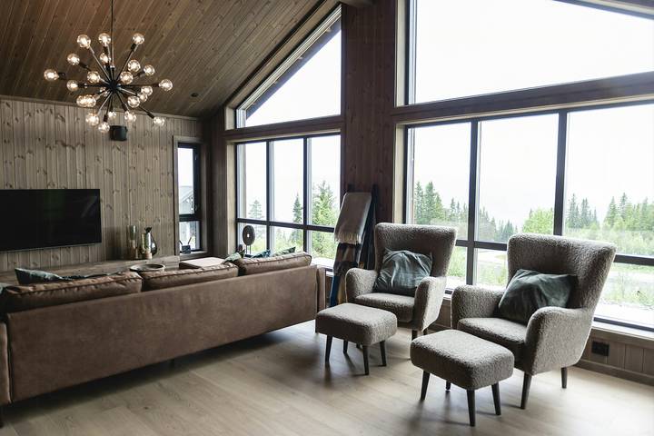 Moderne und einladende Hütte in Valdres in Nord-Aurdal