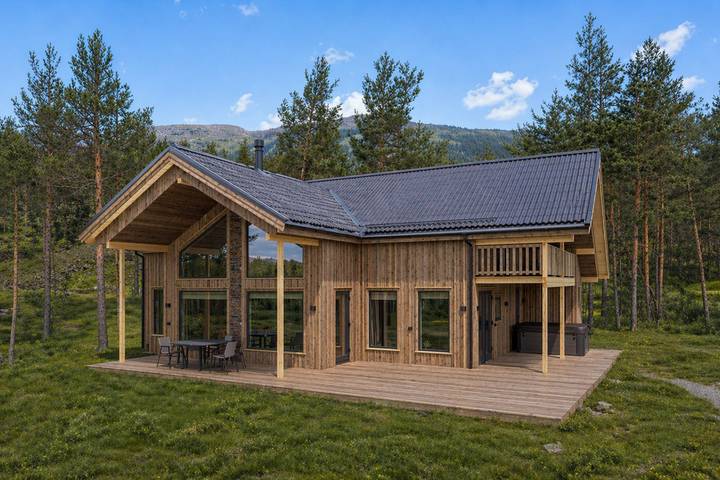 Ferienhaus für 10 Personen, mit Whirlpool und Terrasse sowie Garten und Sauna, mit Haustier in Telemark - 3