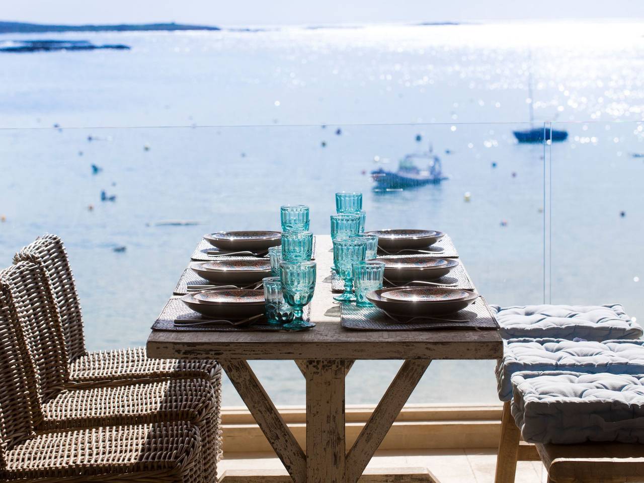 Luxuswohnung direkt am Strand in Playa d'es Port, Ses Salines