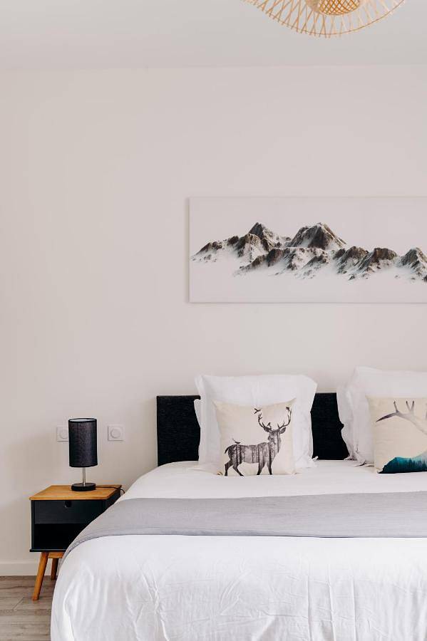 Appartement entier, La Suite D'Hélène - Appartement - 50m2 entre Genève et Chamonix - Parking Privé - Wifi in Scionzier, Région de Bonneville