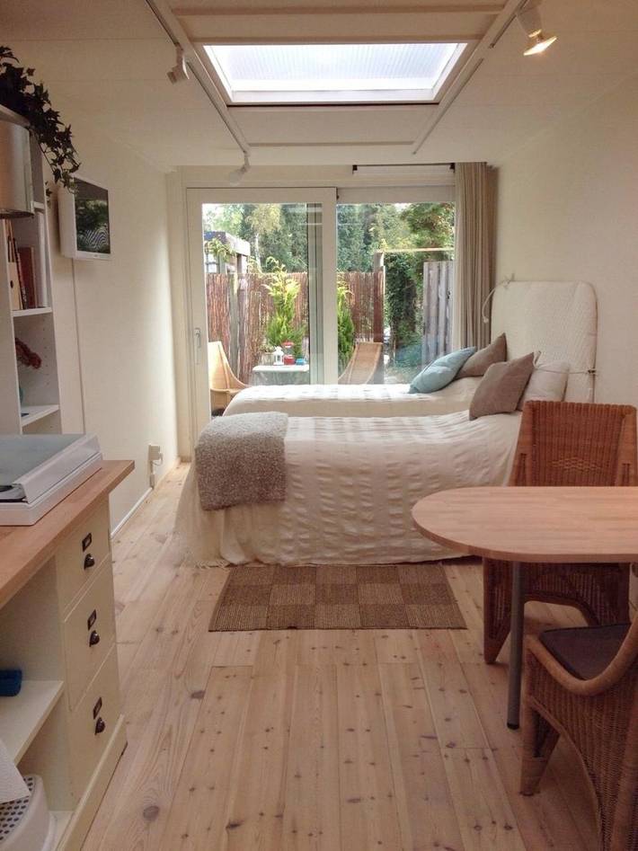 Vakantieappartement voor 2 personen, with Terras and Tuin as well as Uitzicht in Enschede