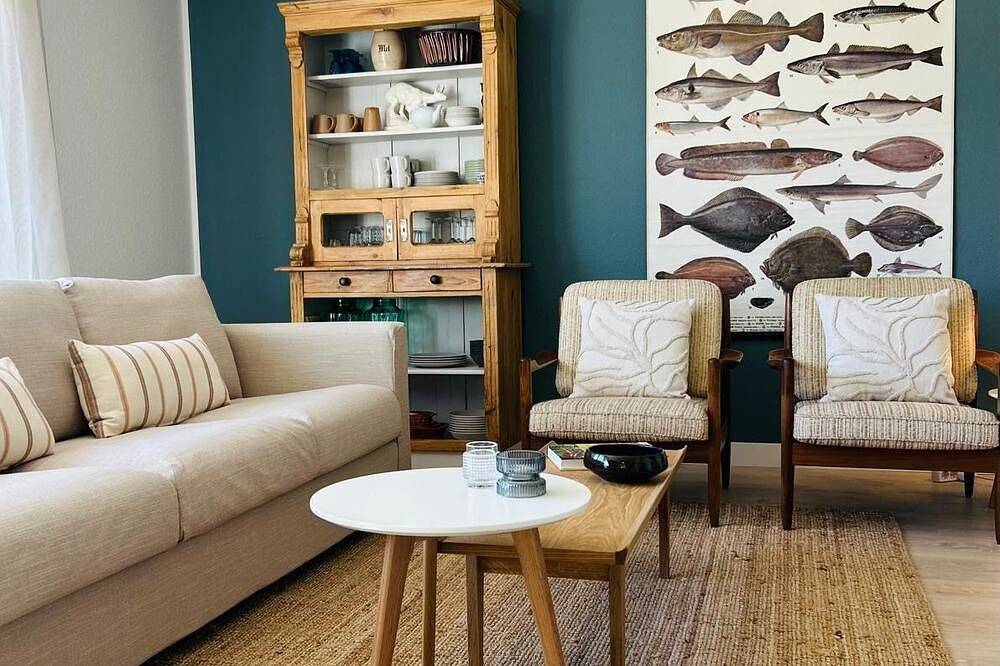 Ferienhaus Landleven im Grünen mit 2 Schlafzimmern - neues Zimmer in Hessenburg, Saal