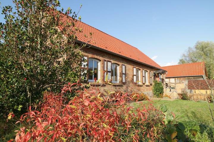 Ferienhaus für 8 Personen, mit Terrasse und Garten sowie Sauna in Buchholz