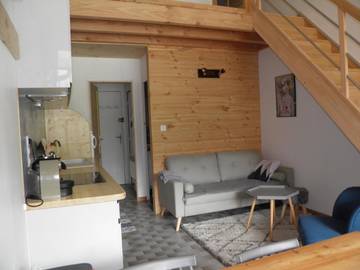 Gîte pour 2 personnes, avec balcon et vue dans Office De Tourisme De Serre Chevalier Bureau De Saint Chaffrey