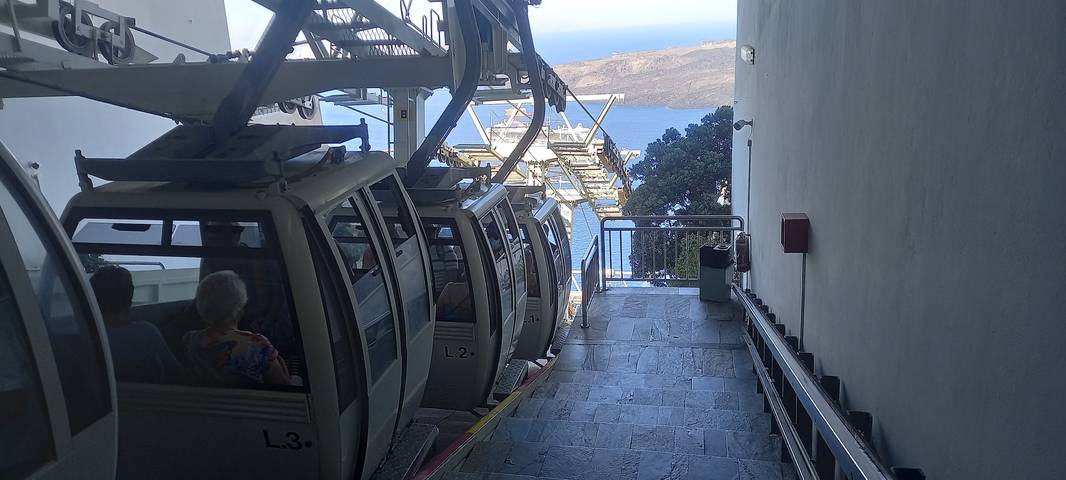 Studio für 3 Personen, mit Meerblick und Balkon, mit Haustier auf Santorin - 2