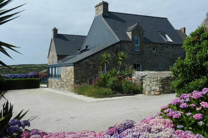 Maison de vacances pour 4 personnes, avec jardin à Jobourg