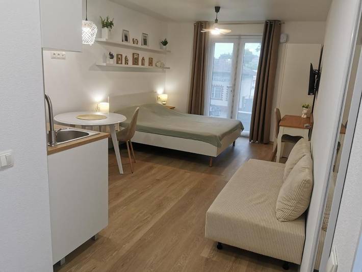Apartament wakacyjny dla 2 osób, z widok i taras w Mołdawia