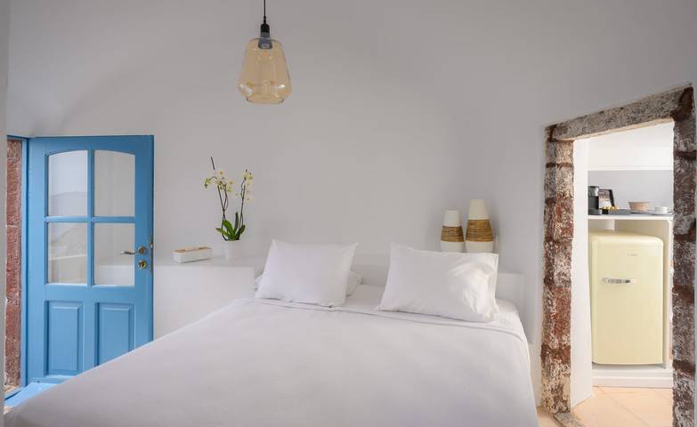 Villa pour 2 personnes, avec terrasse et vue sur l’océan à Oia - 3