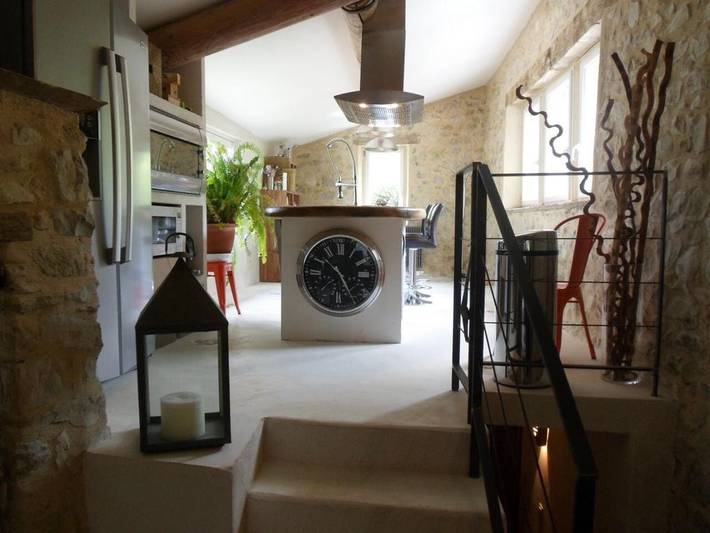 Maison de vacances 'Luxueuse Bergerie Pied Du Ventoux' avec vue sur la montagne et Wi-Fi in Savoillan, Parc naturel régional du Mont-Ventoux