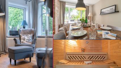 Ferienhaus für 8 Personen, mit Terrasse und Sauna, mit Haustier in Biikebrennen