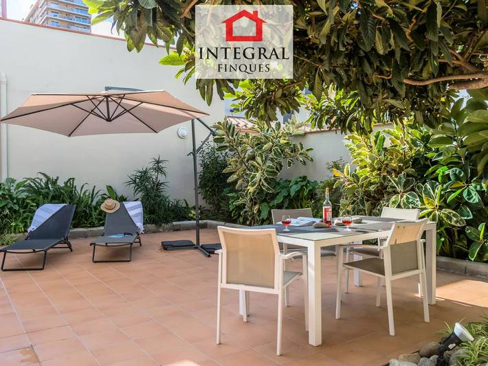 Casa rural para 6 personas, con jardín en Palamós