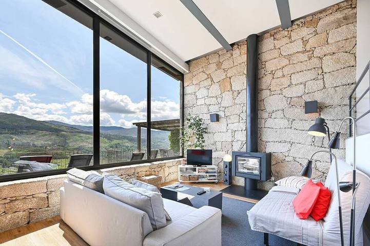 Ferienhaus für 6 Personen, mit Balkon und Garten, mit Haustier