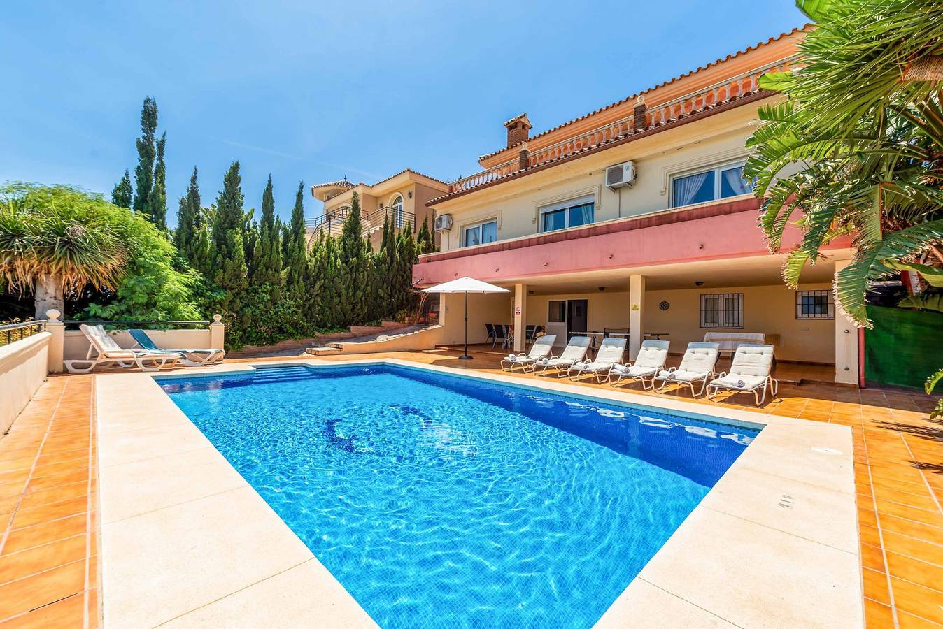 Villa pour 10 Personnes dans Torrequebrada, Benalmádena