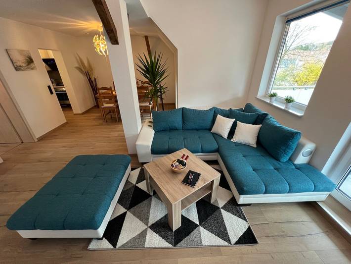 Ferienwohnung für 4 Personen, mit Balkon und Garten am Rennsteig - 2