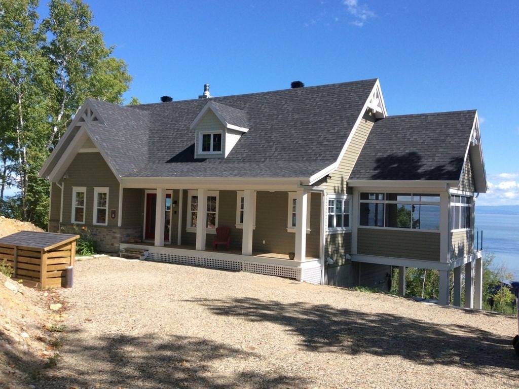 L'Aquitaine - Außergewöhnliche 180-Grad-Blick auf den St.-Lorenz-Strom in Le Massif