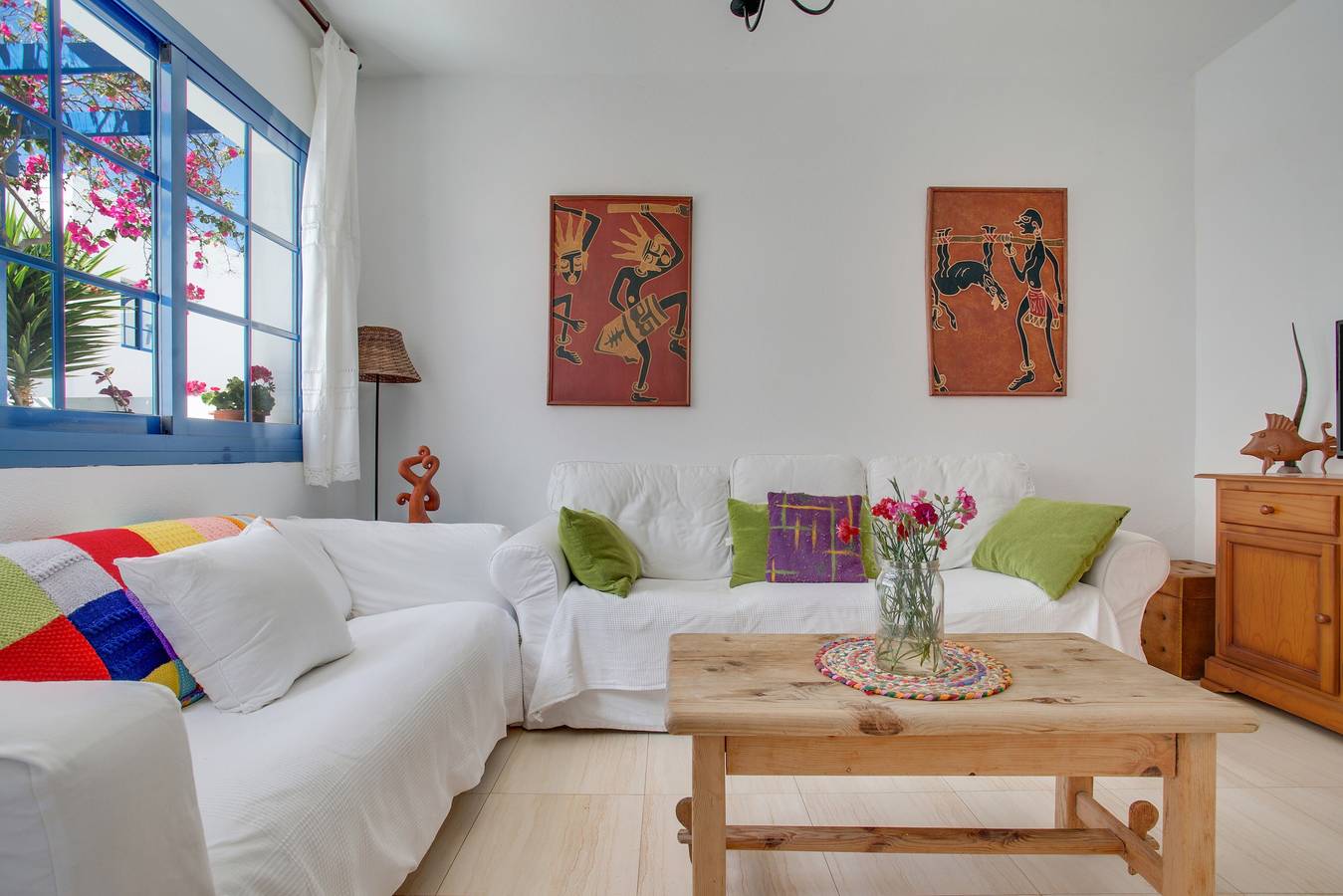 Vacation Home 'Rosa' with Private Terrace, Private Garden and Wi-Fi in Playa Blanca, Yaiza