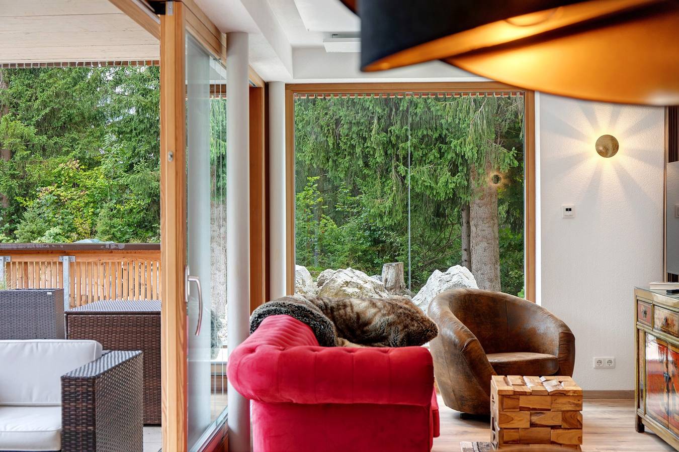 Ganze Wohnung, Apartment 'Zugspitzstudio' mit Bergblick, privater Terrasse und Wlan in Ehrwald, Ammergauer Alpen (Österreich)
