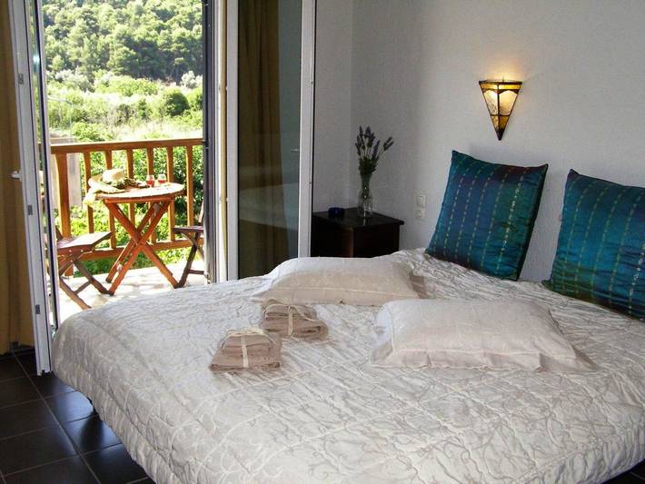 B&b per 2 persone, con Balcone e Terrazza nonché Panorama in Skopelos