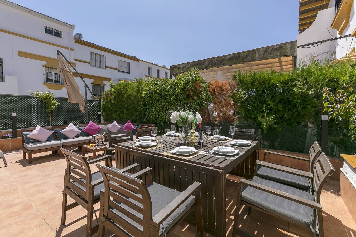 Feriehus for 12 personer med balkong in Playa de Casablanca, Marbella