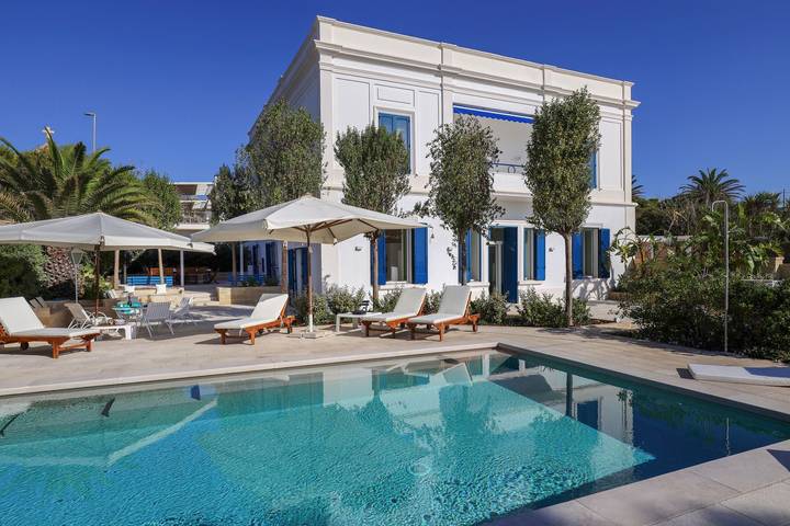Villa pour 10 personnes, avec jardin et terrasse dans Santa Maria di Leuca
