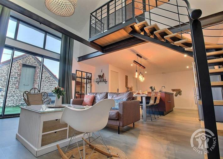 Gîte pour 4 personnes, avec jacuzzi ainsi que sauna et jardin à Paimpol - 2