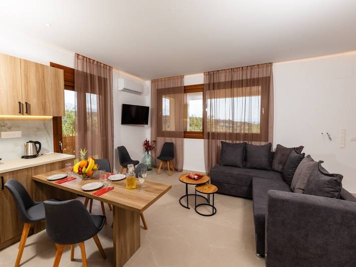 Appartement de vacances pour 7 personnes, avec terrasse, adapté aux familles