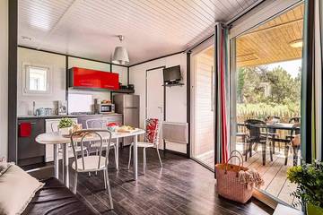 Mobil home pour 5 personnes dans Plage de Pont-Mahé