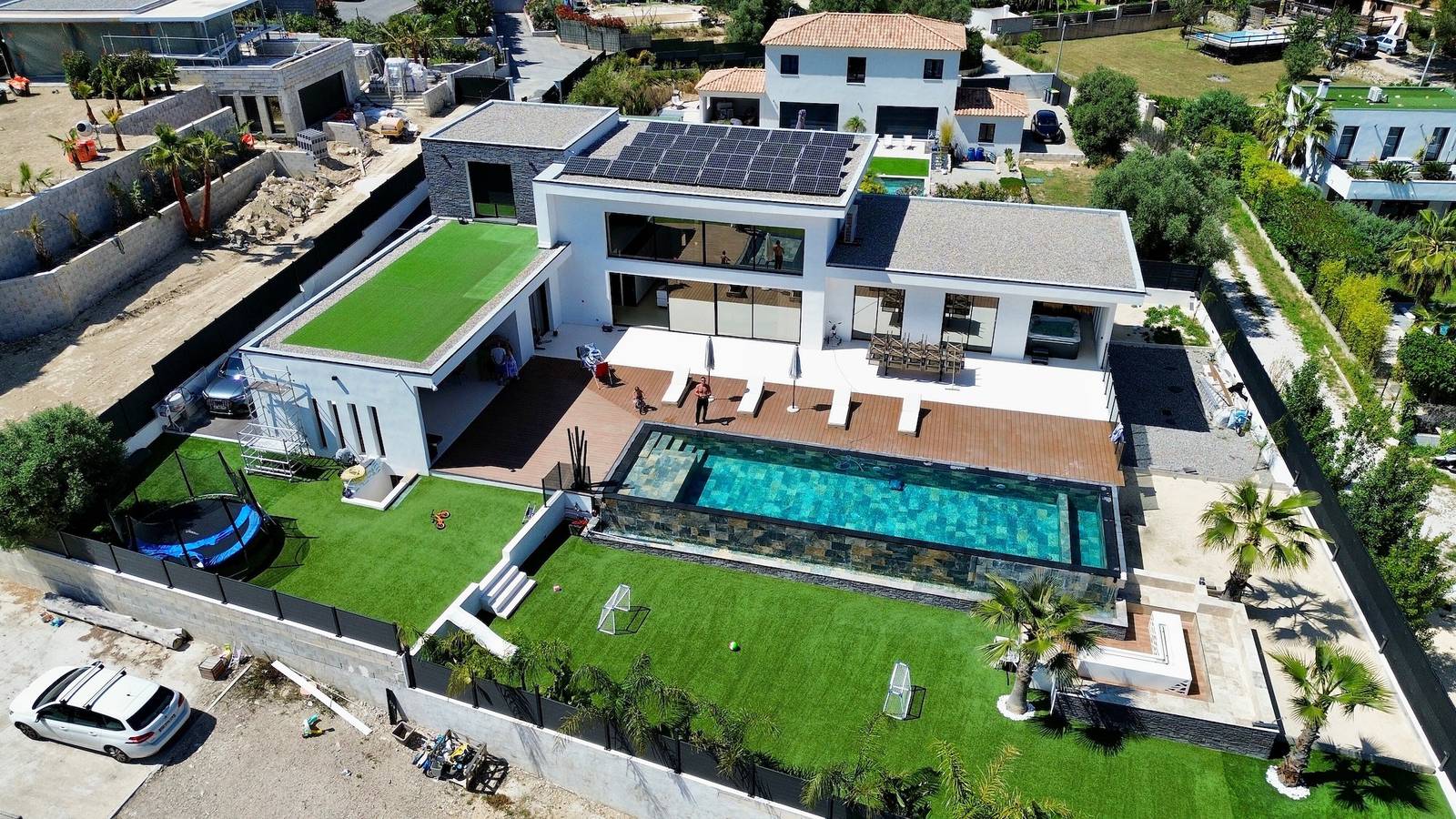 Ferienhaus 'California Baïa Bandol' mit privatem Pool, Wlan und Klimaanlage in Bandol, Mittelmeerküste (Frankreich)