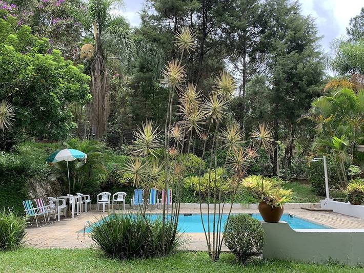 Casas e apartamentos de temporada para 12 pessoas, com terraço e jardim em Mairinque