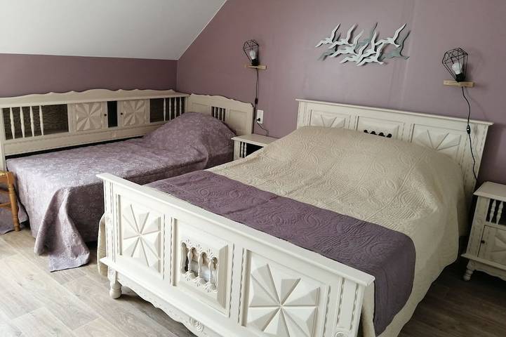 Gîte pour 6 personnes, avec jardin
