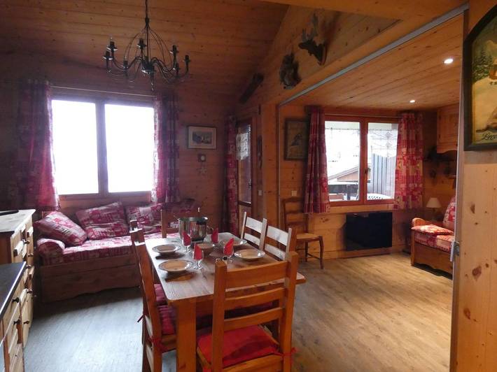 Appartement de vacances entier, La Terrasse 26 - Magnifique 2 pièces, vue imprenable sur la vallée in Valmorel, Les Avanchers-Valmorel