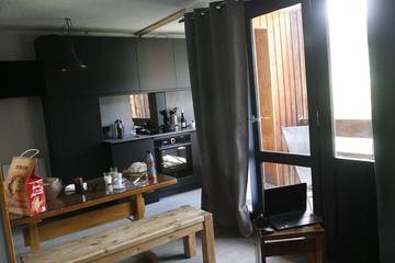 Gîte pour 4 personnes, avec balcon dans Plagne Bellecote