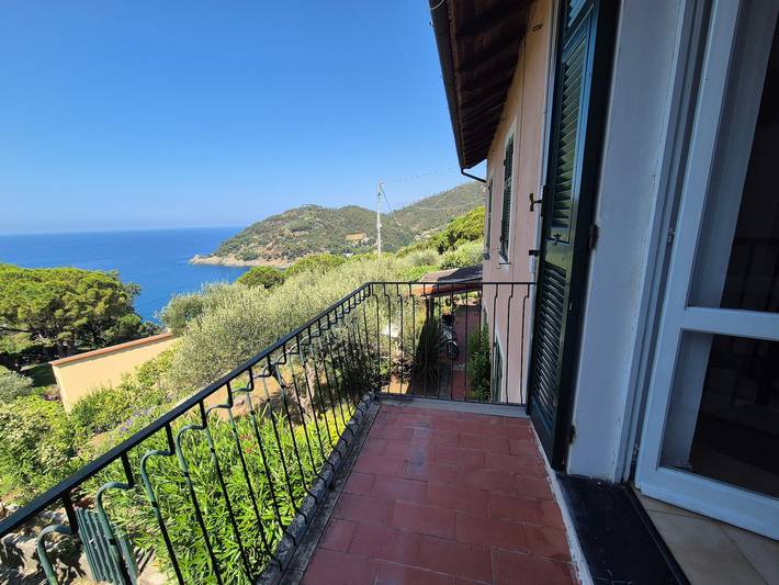Appartamento per 4 persone, con Balcone e Giardino a Bonassola