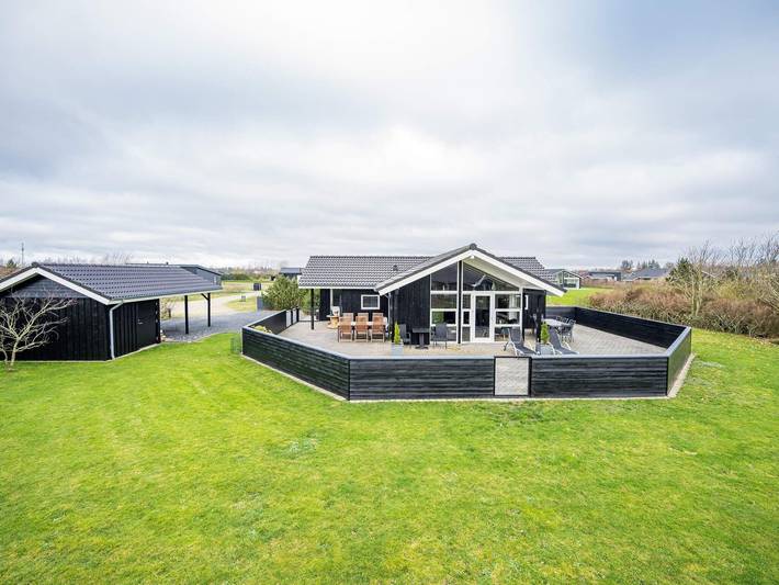 Ferienhaus für 6 Personen, mit Terrasse und Balkon/Terrasse, mit Haustier in Skaven Strand - 4