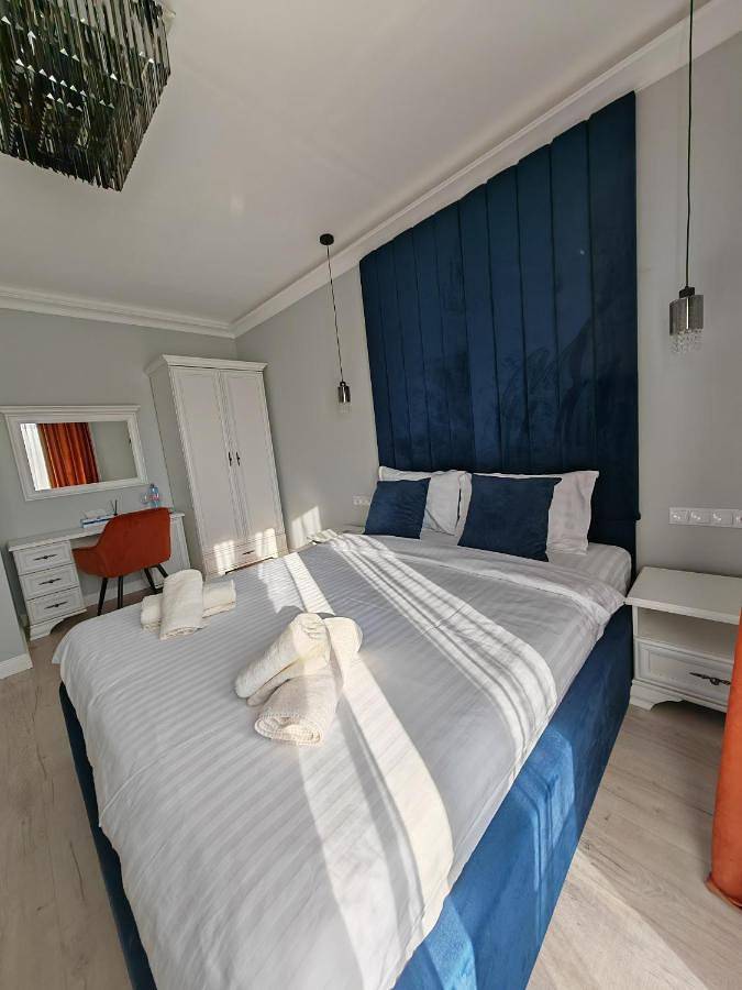 Ferienhaus für 4 Personen, mit Balkon und Ausblick