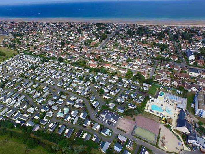 Camping Mirabel Les Prairies de la Mer - Mobilheim 3 personen - 1 Zimmer in Ouistreham, Caen und Umgebung