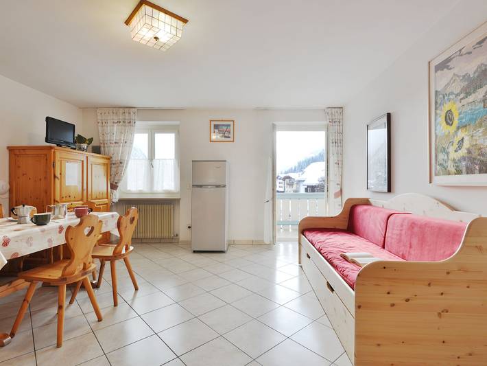Appartamento per 4 persone, con Balcone a Pera di Fassa