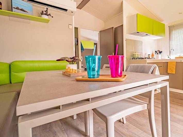 Mobil home pour 4 personnes, avec bassin pour enfant à Laroque-des-Albères - 4