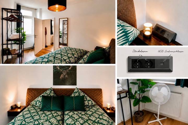 Ganze Ferienwohnung, Casa Clara - Stilvolle Altstadtwohnung nahe Dom & Elbe in Magdeburg, Elbe-Börde-Heide