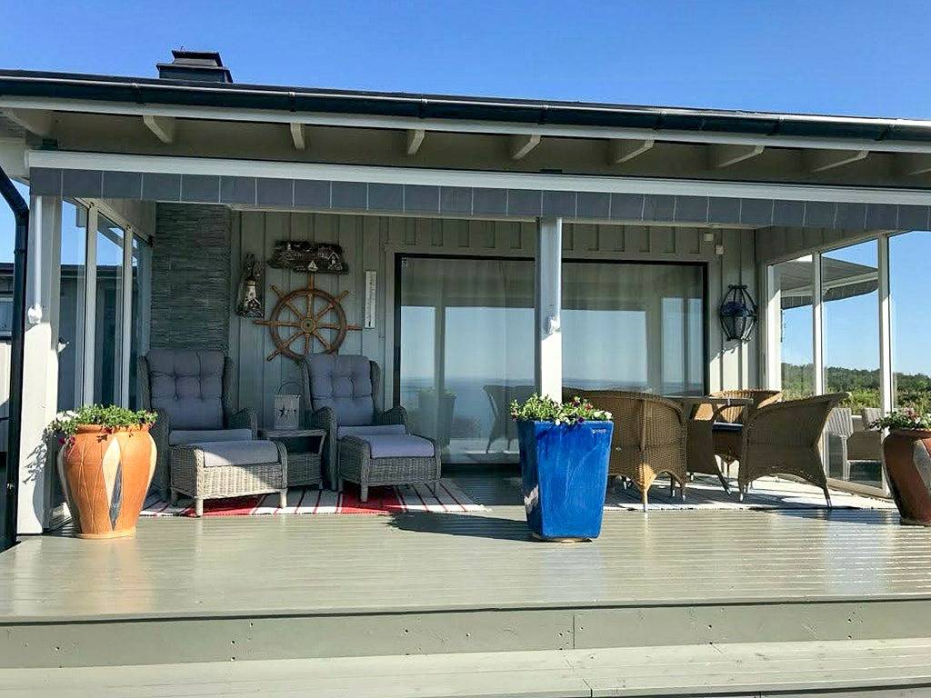 Hütte auf Felsen mit eigenem Steg auf Onsøy in Fredrikstad