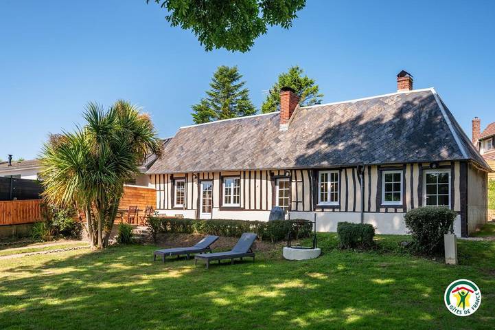 Gîte pour 4 personnes, avec terrasse et jardin à Sainte-Marie-au-Bosc